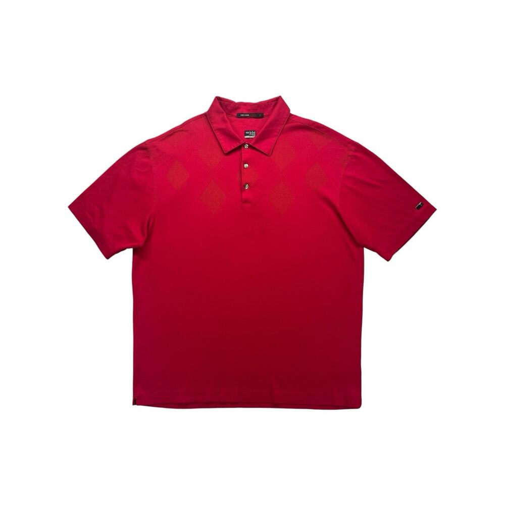 Nike Tiger Woods Collection Men’s Dri‑Fit Polo Shirt Red L
